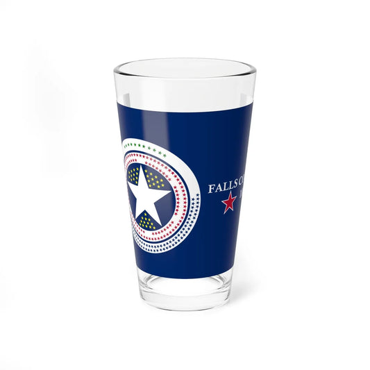 Falls County Sesquicentennial Flag (United States) Pint Glass 16oz 16oz - Go Mug Yourself