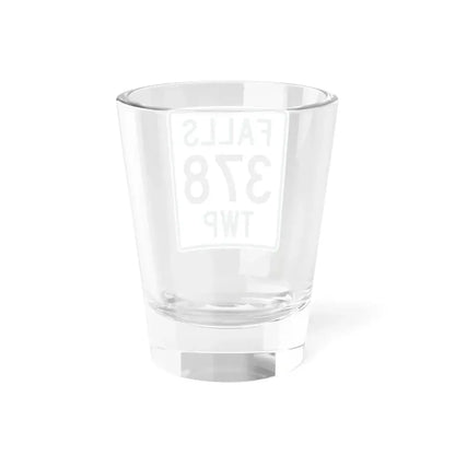 Falls Township Route 378 Hocking County Ohio (Ohio) (Road Sign) Shot Glass 1.5oz - Go Mug Yourself