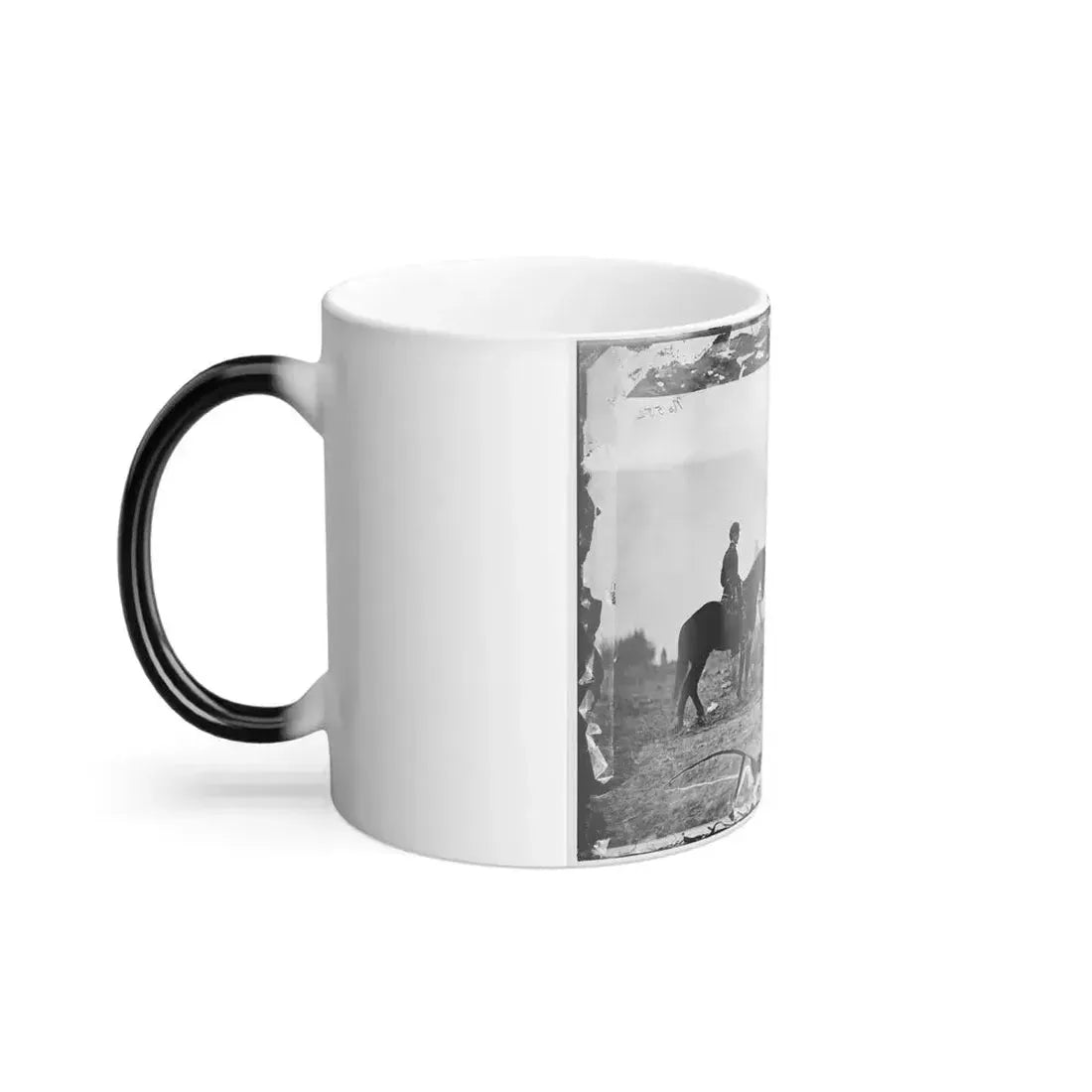 Falmouth, Va. Aides De Camp to Gen. Joseph Hooker  Capts. William L. Candler, Harry Russell, and Alexander Moore (U.S. Civil War) Color Changing Coffee Mug 11oz - Go Mug Yourself