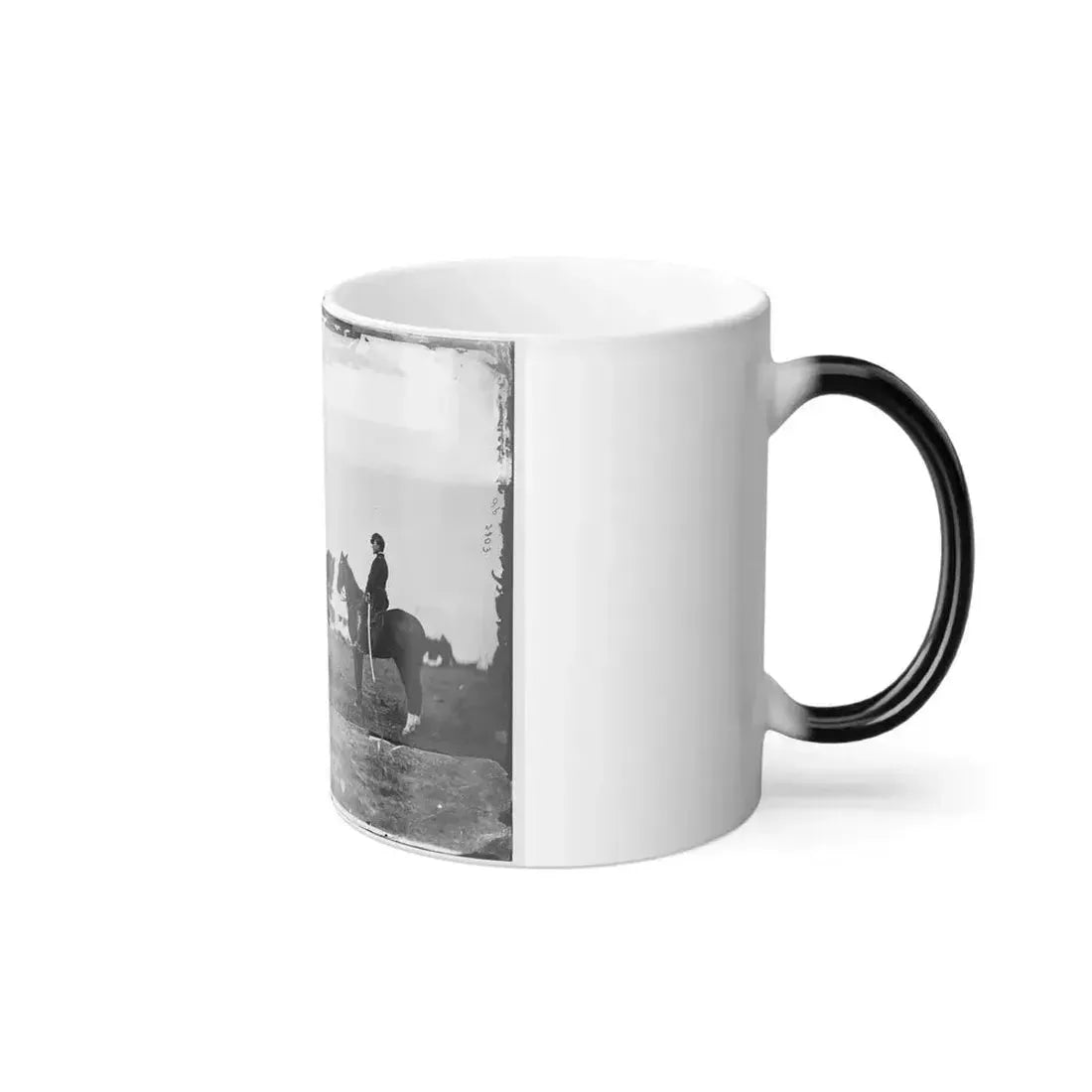 Falmouth, Va. Aides De Camp to Gen. Joseph Hooker  Capts. William L. Candler, Harry Russell, and Alexander Moore (U.S. Civil War) Color Changing Coffee Mug 11oz - Go Mug Yourself