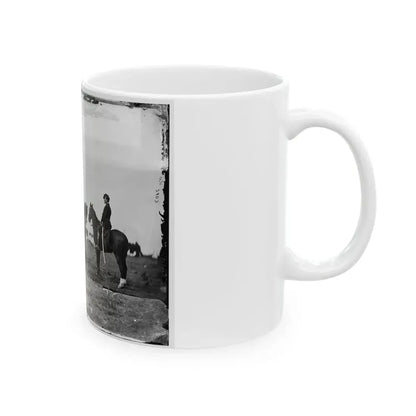 Falmouth, Va. Aides De Camp To Gen. Joseph Hooker  Capts. William L. Candler, Harry Russell, And Alexander Moore (U.S. Civil War) White Coffee Mug - Go Mug Yourself