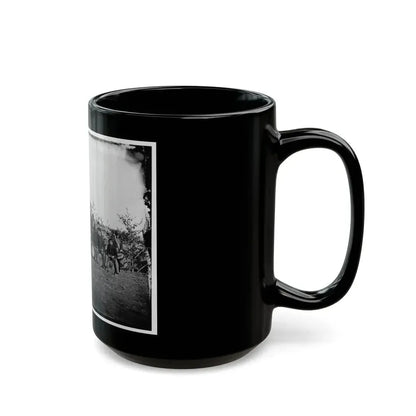 Falmouth, Va. Drum Corps Of 61st New York Infantry (U.S. Civil War) Black Coffee Mug - Go Mug Yourself