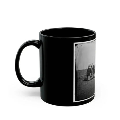 Falmouth, Va. Drum Corps Of 61st New York Infantry (U.S. Civil War) Black Coffee Mug - Go Mug Yourself