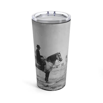 Falmouth, Va. Gen. Alfred Pleasonton On Horseback (U.S. Civil War) Tumbler 20oz 20oz - Go Mug Yourself