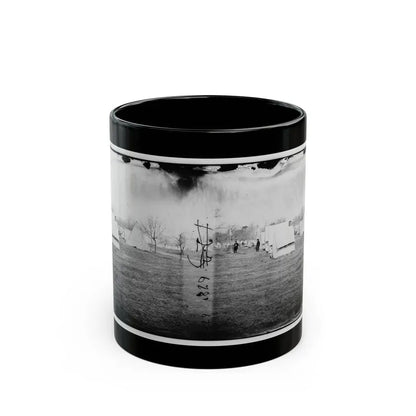 Falmouth, Va., Vicinity. Balloon Camp (U.S. Civil War) Black Coffee Mug 11oz - Go Mug Yourself