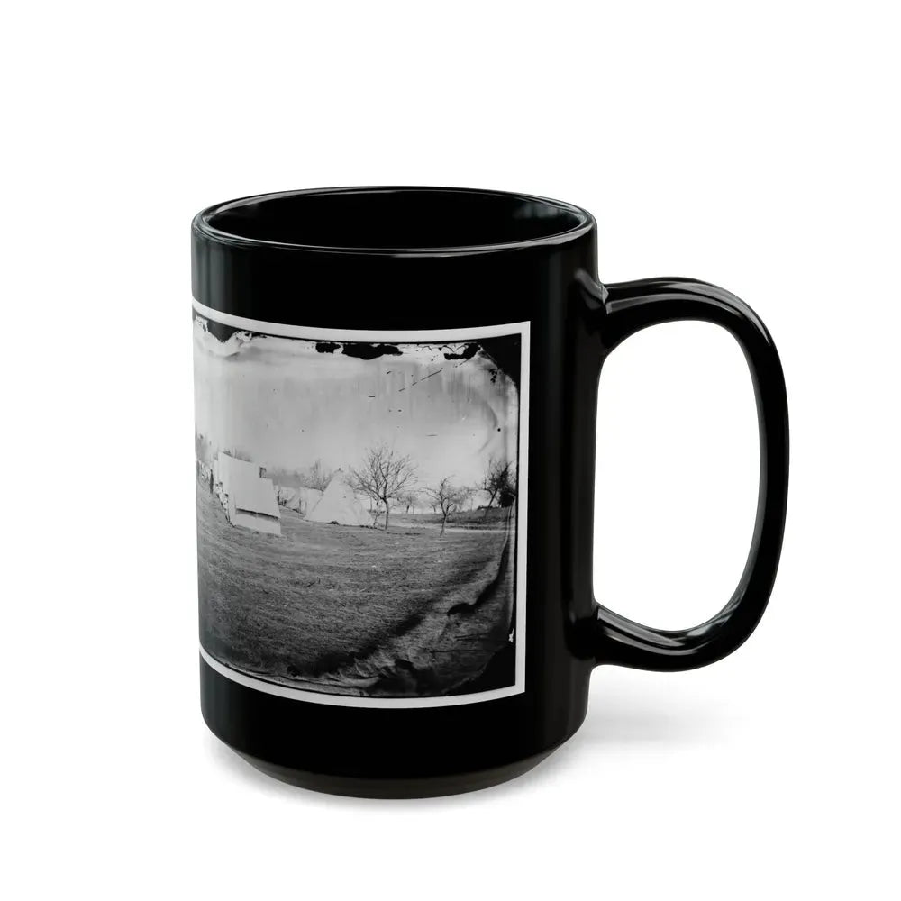 Falmouth, Va., Vicinity. Balloon Camp (U.S. Civil War) Black Coffee Mug - Go Mug Yourself