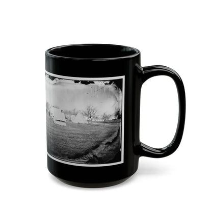 Falmouth, Va., Vicinity. Balloon Camp (U.S. Civil War) Black Coffee Mug - Go Mug Yourself