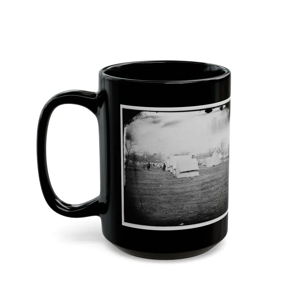 Falmouth, Va., Vicinity. Balloon Camp (U.S. Civil War) Black Coffee Mug - Go Mug Yourself