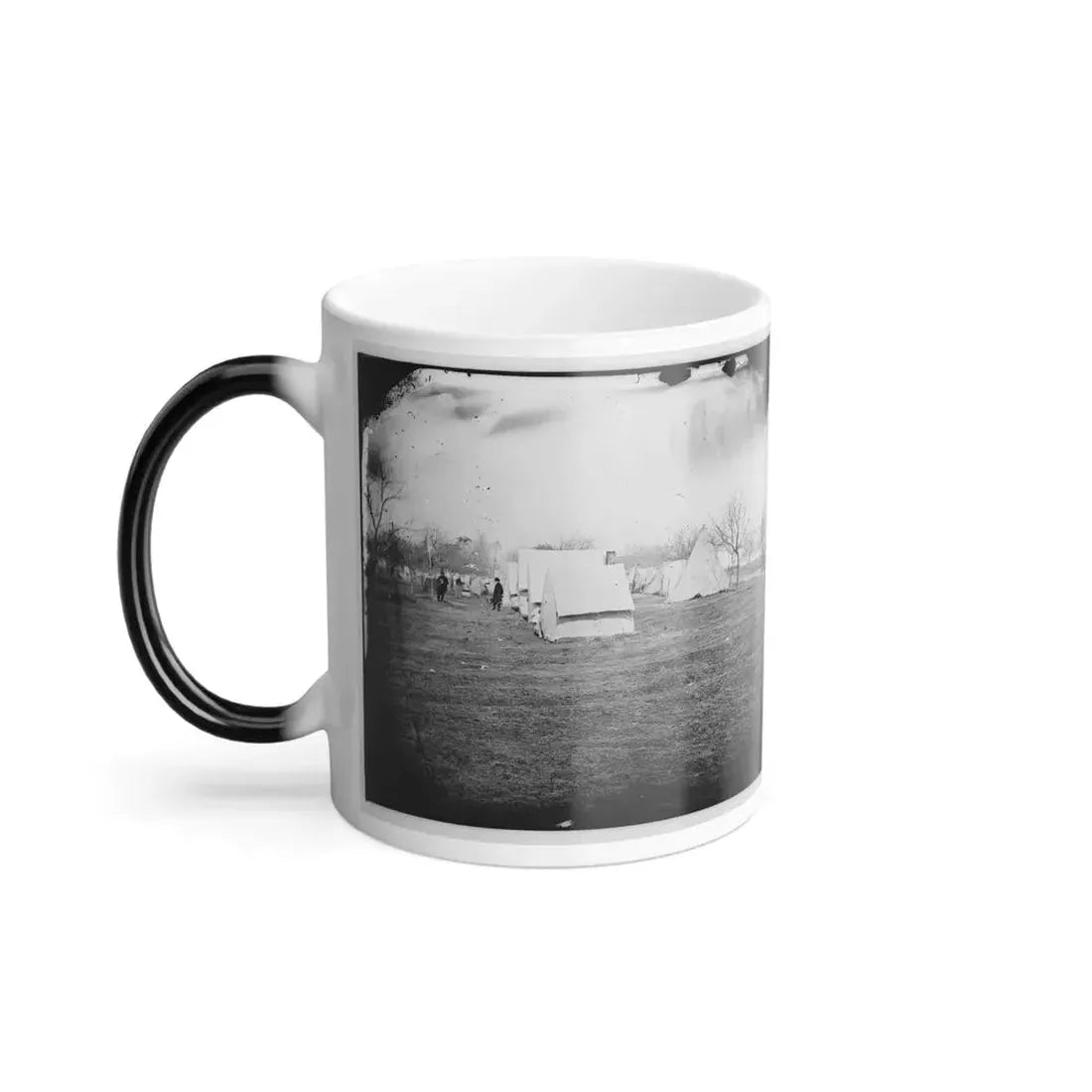 Falmouth, Va., Vicinity. Balloon Camp (U.S. Civil War) Color Changing Coffee Mug 11oz - Go Mug Yourself