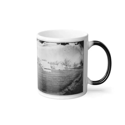 Falmouth, Va., Vicinity. Balloon Camp (U.S. Civil War) Color Changing Coffee Mug 11oz - Go Mug Yourself