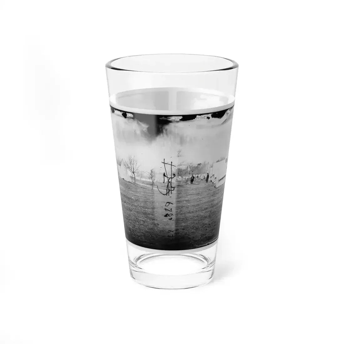 Falmouth, Va., Vicinity. Balloon Camp (U.S. Civil War) Pint Glass 16oz 16oz - Go Mug Yourself