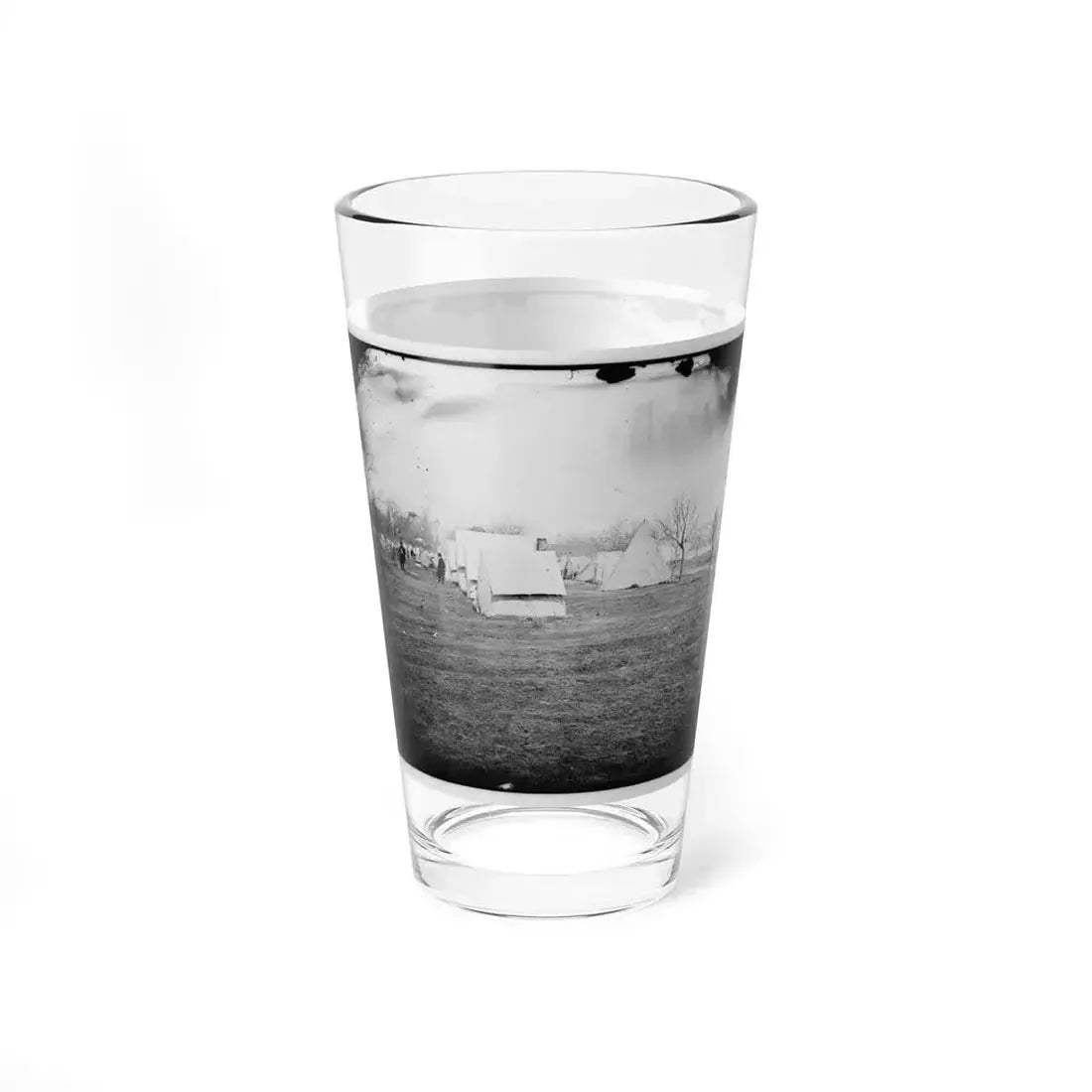 Falmouth, Va., Vicinity. Balloon Camp (U.S. Civil War) Pint Glass 16oz - Go Mug Yourself