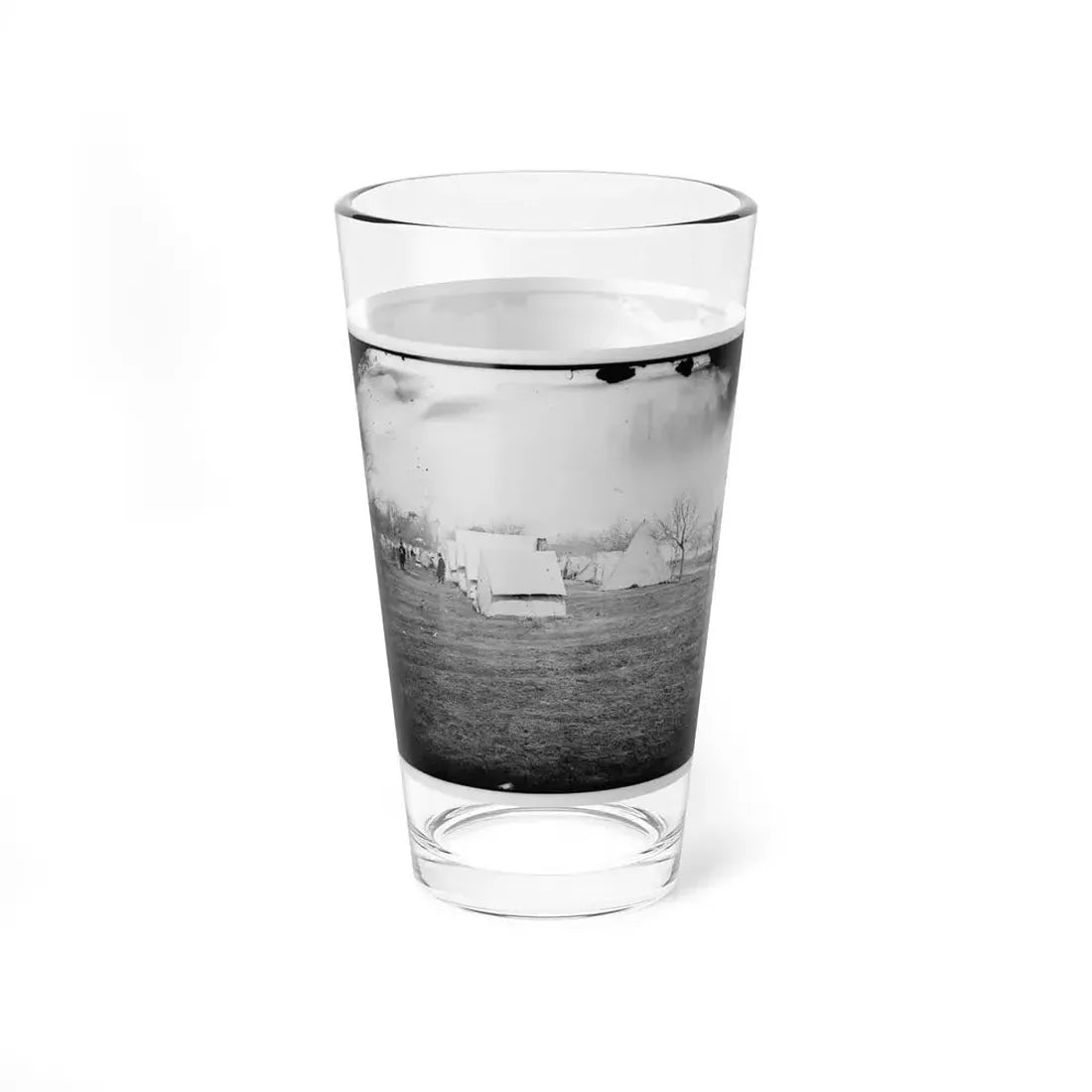 Falmouth, Va., Vicinity. Balloon Camp (U.S. Civil War) Pint Glass 16oz - Go Mug Yourself