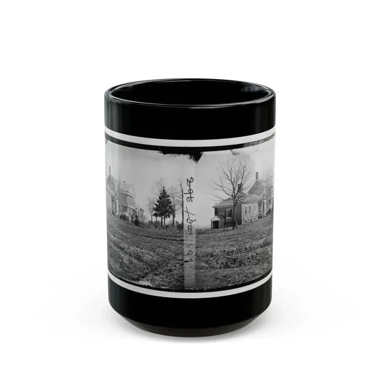 Falmouth, Va., Vicinity. Major Lacy's House Opposite Fredericksburg (U.S. Civil War) Black Coffee Mug 15oz - Go Mug Yourself