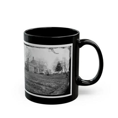 Falmouth, Va., Vicinity. Major Lacy's House Opposite Fredericksburg (U.S. Civil War) Black Coffee Mug - Go Mug Yourself