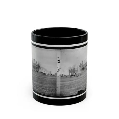 Falmouth, Va., Vicinity. The Phillips House Immediately After The Fire (U.S. Civil War) Black Coffee Mug 11oz - Go Mug Yourself