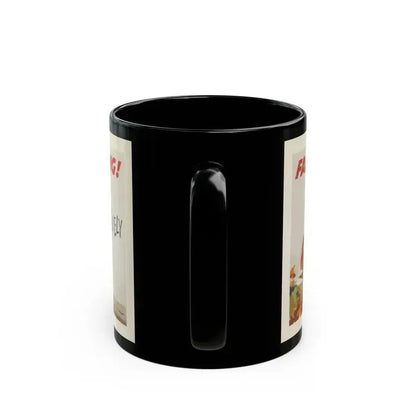 Falstaff's Got Something!, ad illustration - Black Coffee Mug - Go Mug Yourself