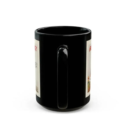 Falstaff's Got Something!, ad illustration - Black Coffee Mug - Go Mug Yourself