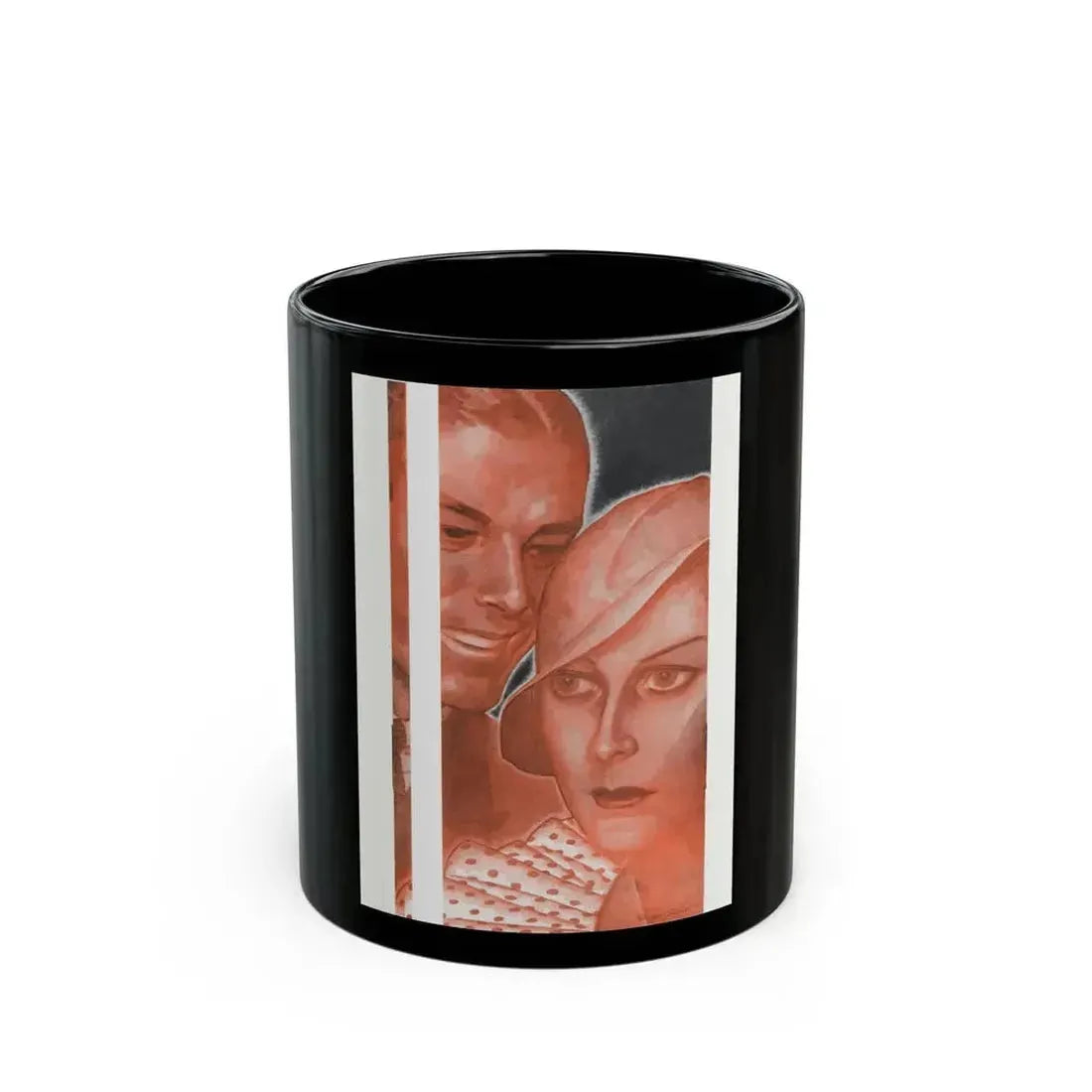 Family Affair (1), The American Magazine, June 1937 - Black Coffee Mug 11oz - Go Mug Yourself