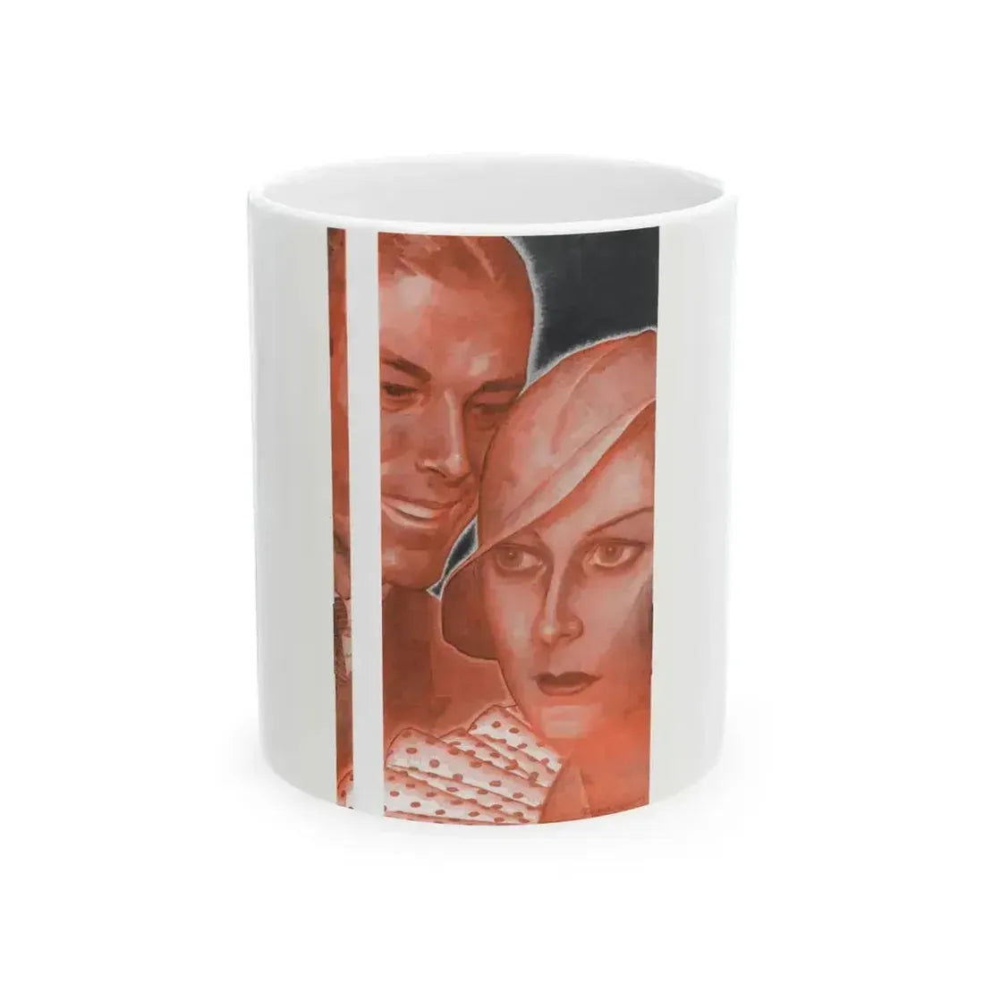 Family Affair (1), The American Magazine, June 1937 - White Coffee Mug 11oz - Go Mug Yourself