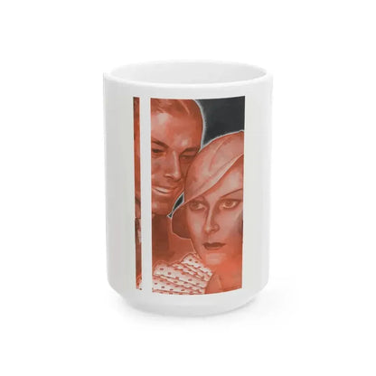 Family Affair (1), The American Magazine, June 1937 - White Coffee Mug 15oz - Go Mug Yourself