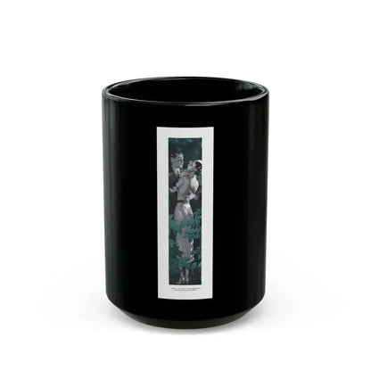 Family Affair (2), The American Magazine, June 1937 - Black Coffee Mug 15oz - Go Mug Yourself