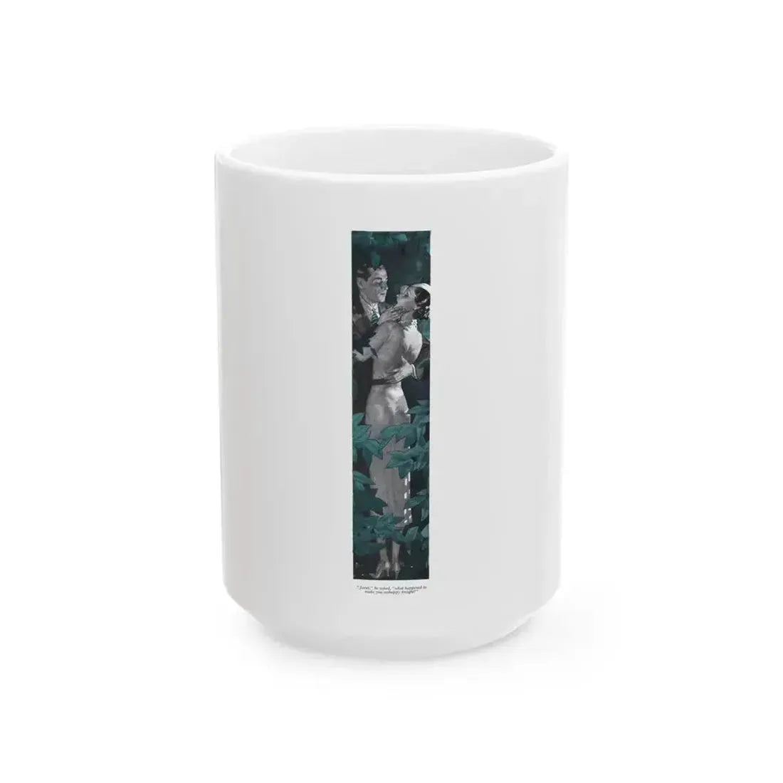 Family Affair (2), The American Magazine, June 1937 - White Coffee Mug 15oz - Go Mug Yourself