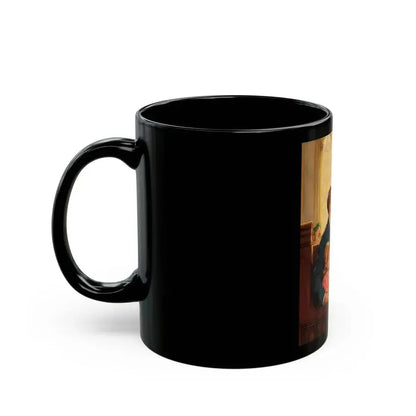 Family at Church - Black Coffee Mug - Go Mug Yourself
