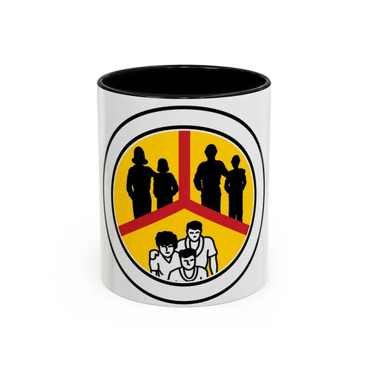 Family Life (Boy Scout Merit Badge) Accent Coffee Mug 11oz Black - Go Mug Yourself