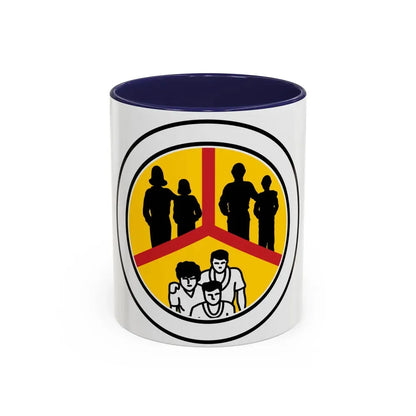 Family Life (Boy Scout Merit Badge) Accent Coffee Mug 11oz Navy - Go Mug Yourself