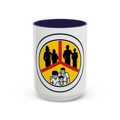 Family Life (Boy Scout Merit Badge) Accent Coffee Mug 15oz Navy - Go Mug Yourself