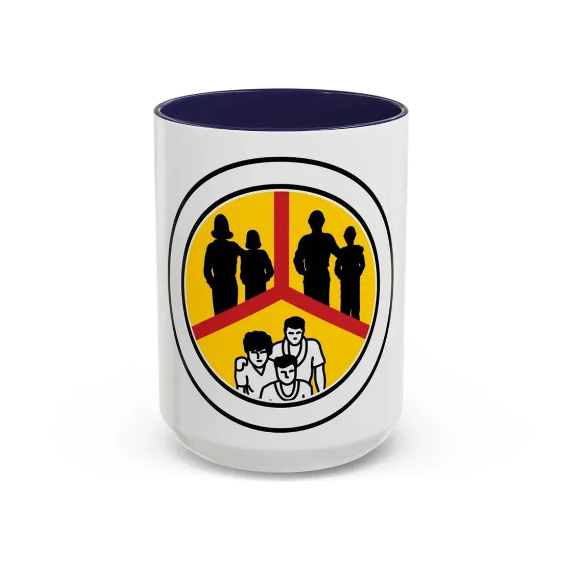 Family Life (Boy Scout Merit Badge) Accent Coffee Mug 15oz Navy - Go Mug Yourself