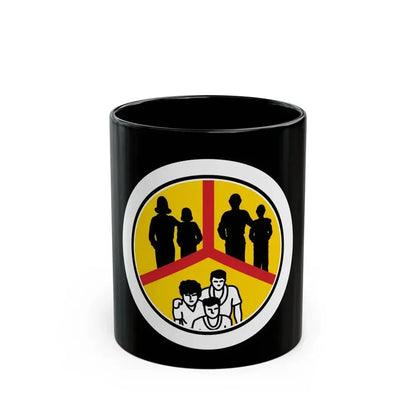 Family Life (Boy Scout Merit Badge) Black Coffee Mug 11oz - Go Mug Yourself