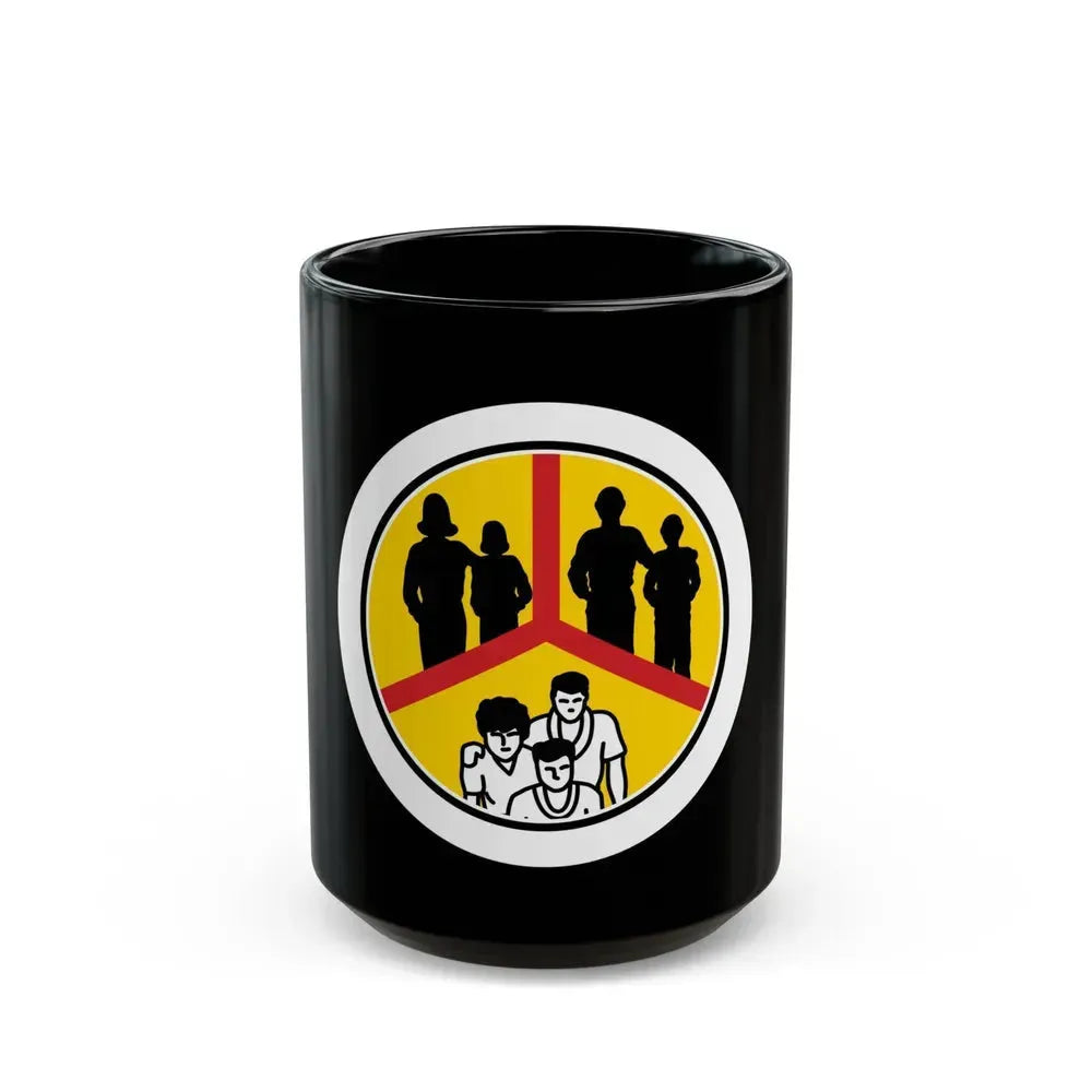 Family Life (Boy Scout Merit Badge) Black Coffee Mug 15oz - Go Mug Yourself