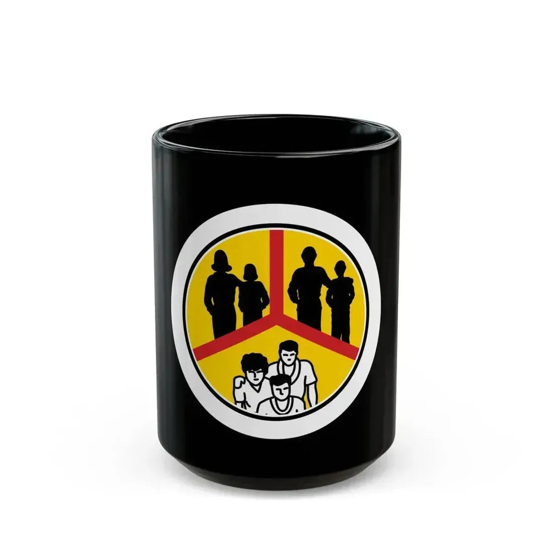 Family Life (Boy Scout Merit Badge) Black Coffee Mug 15oz - Go Mug Yourself