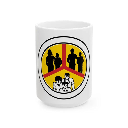 Family Life (Boy Scout Merit Badge) White Coffee Mug-15oz-Go Mug Yourself