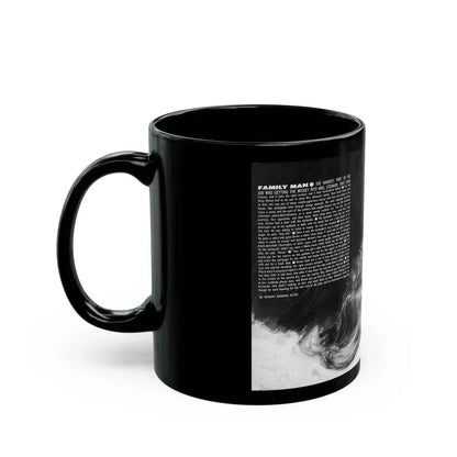 Family Man, Mr. magazine, August 1965 - Black Coffee Mug - Go Mug Yourself