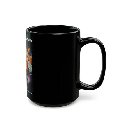FAMILY SCANDAL 1975 Movie Poster - Black Coffee Mug - Go Mug Yourself