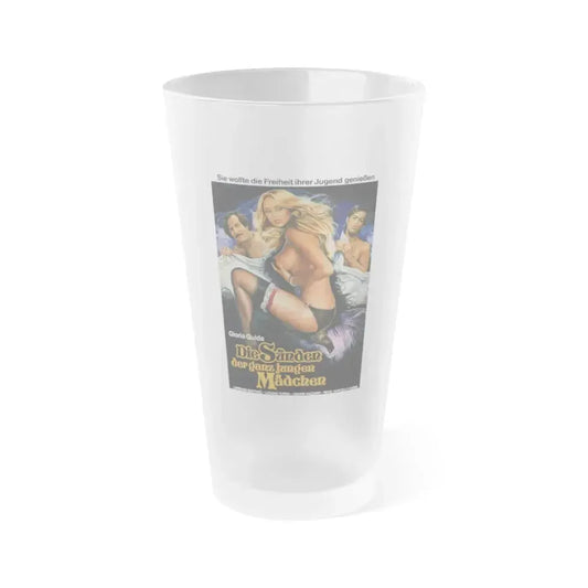 FAMILY SCANDAL 1975 Movie Poster - Frosted Pint Glass 16oz 16oz Frosted - Go Mug Yourself
