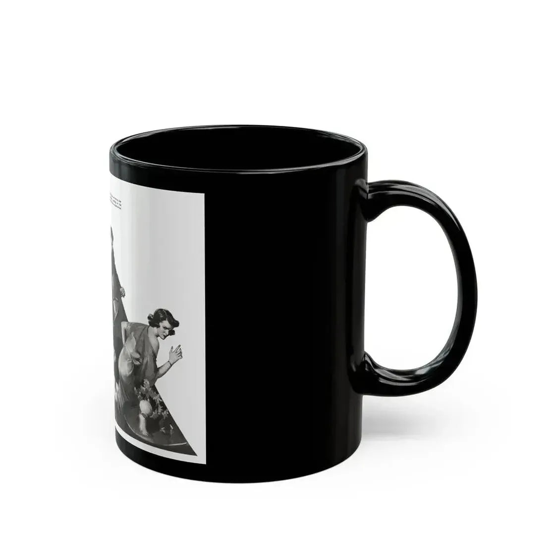 Family Scandal, Liberty magazine, July 31, 1937 - Black Coffee Mug - Go Mug Yourself