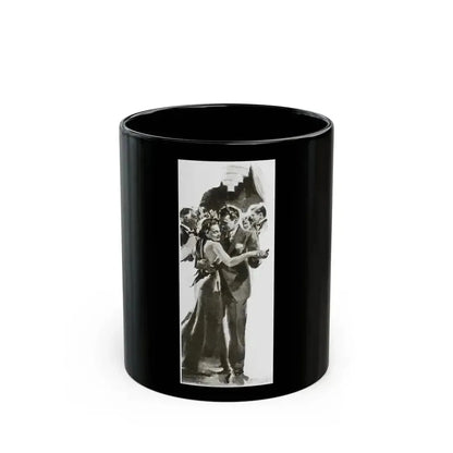 Family Scandal, Liberty magazine, June 19, 1937 - Black Coffee Mug 11oz - Go Mug Yourself