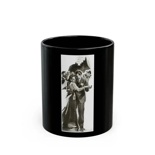 Family Scandal, Liberty magazine, June 19, 1937 - Black Coffee Mug 11oz - Go Mug Yourself