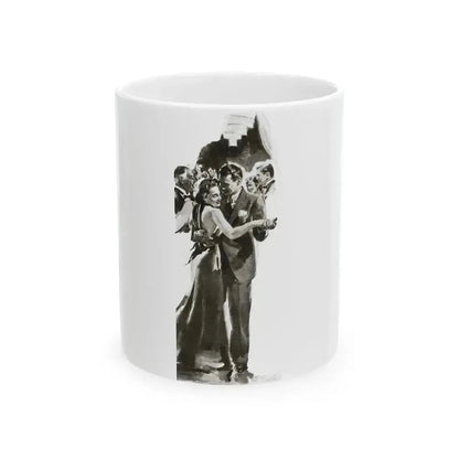 Family Scandal, Liberty magazine, June 19, 1937 - White Coffee Mug 11oz - Go Mug Yourself