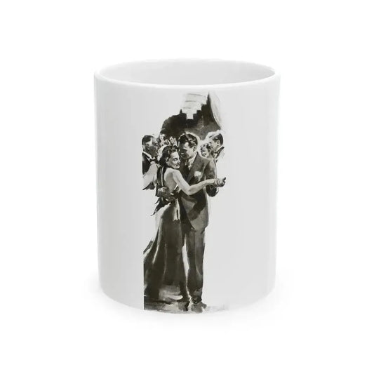 Family Scandal, Liberty magazine, June 19, 1937 - White Coffee Mug 11oz - Go Mug Yourself