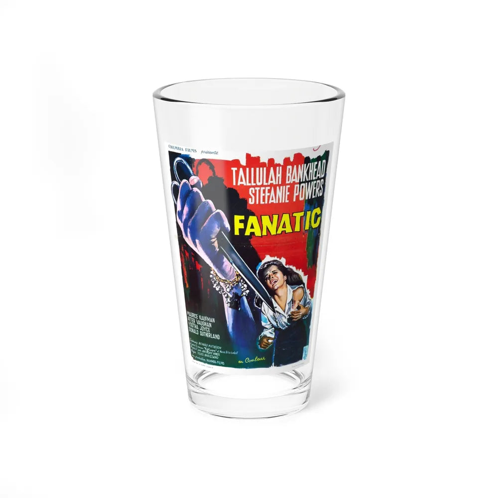 FANATIC (DIE! DIE! MY DARLING!) 1965 Movie Poster - Pint Glass 16oz-16oz-Go Mug Yourself