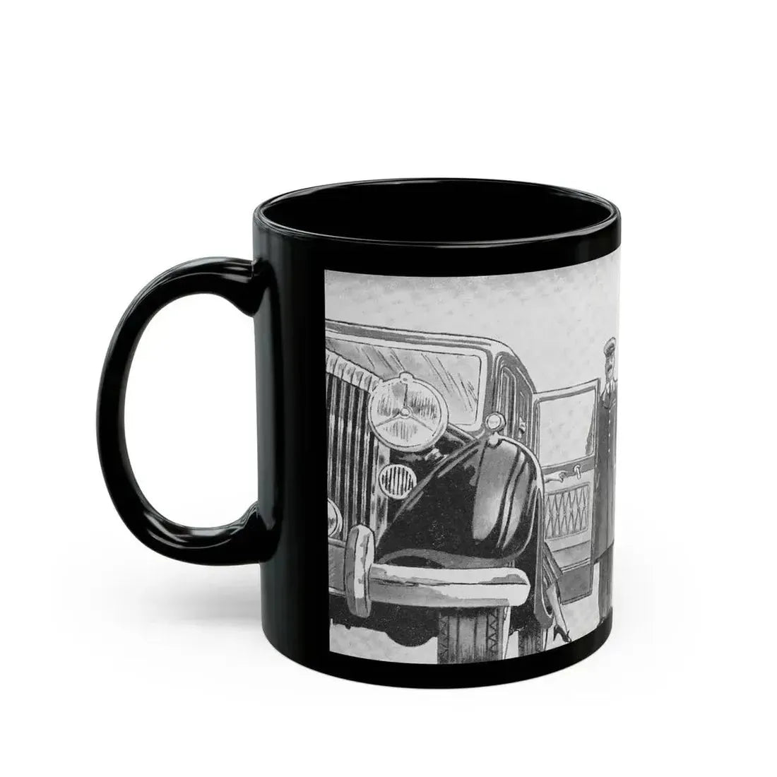 Fancy Town (1) - Black Coffee Mug - Go Mug Yourself
