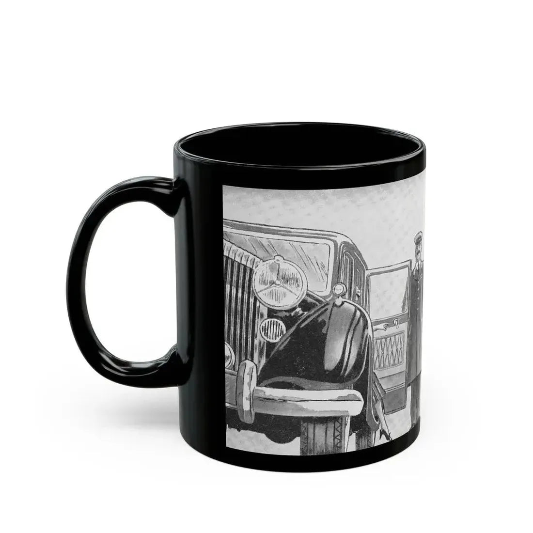 Fancy Town (1) - Black Coffee Mug - Go Mug Yourself