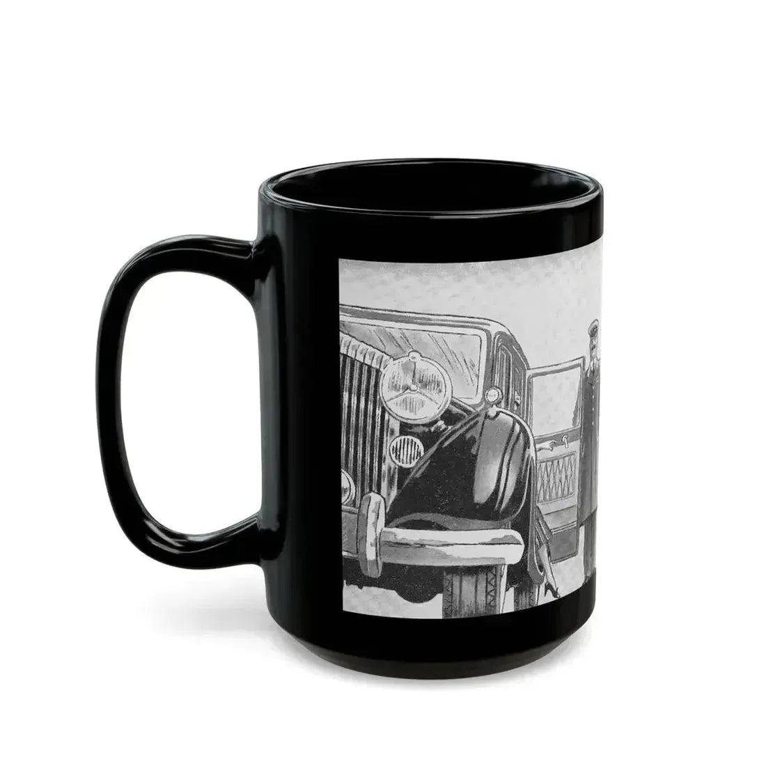 Fancy Town (1) - Black Coffee Mug - Go Mug Yourself