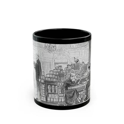 Fancy Town (2) - Black Coffee Mug 11oz - Go Mug Yourself
