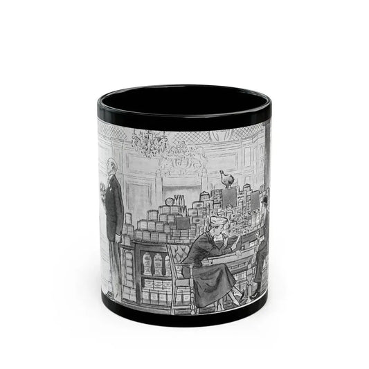 Fancy Town (2) - Black Coffee Mug 11oz - Go Mug Yourself